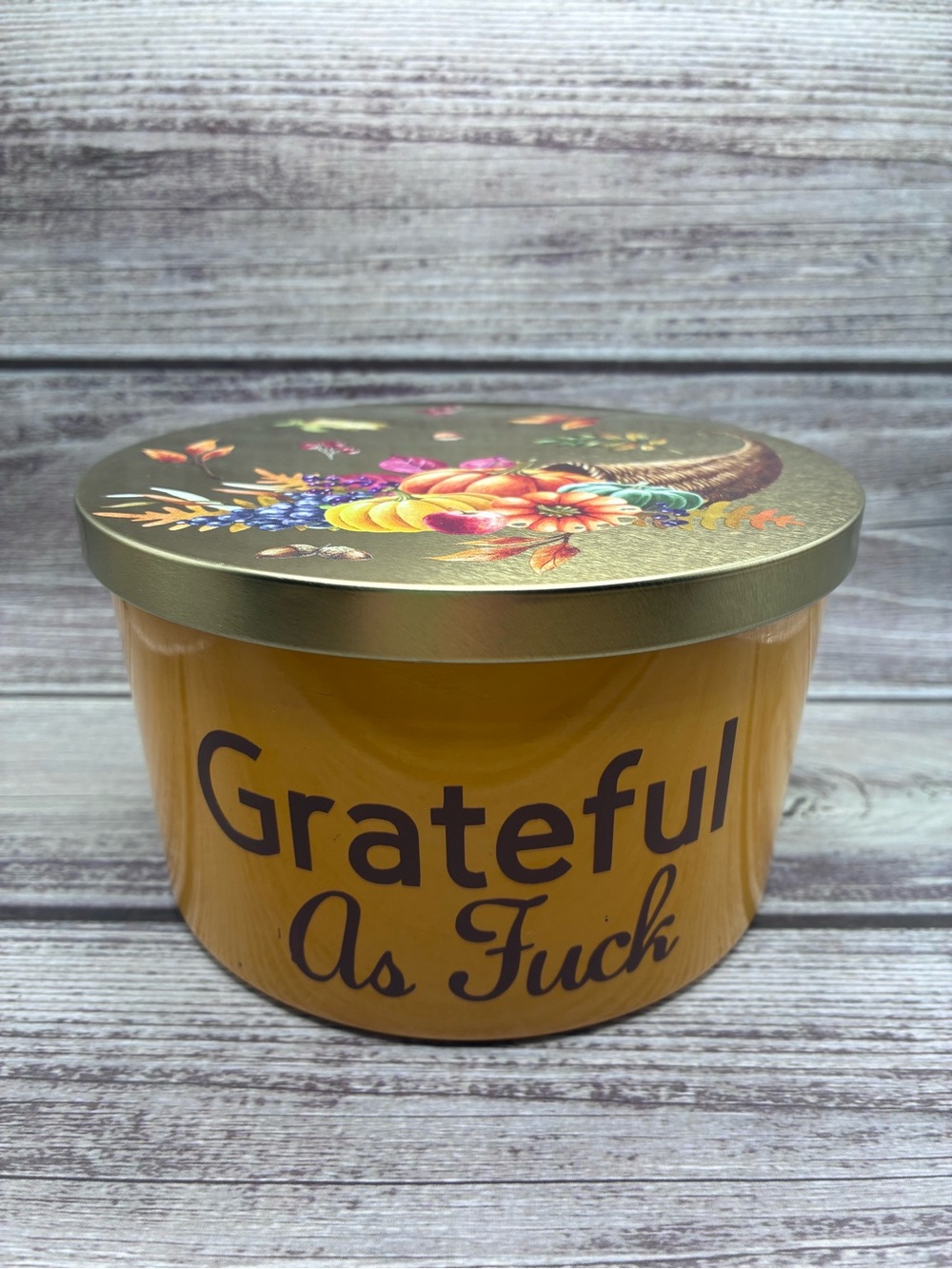 Grateful AF Pumpkin Candle